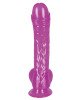 Фалоімітатор з мошонкою - Ready Mate Softdildo Lila