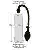 Вакуумна помпа - Penis Pump Black Вакуумна помпа - Penis Pump Black