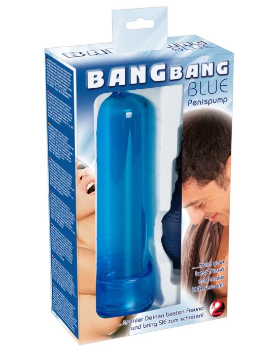 Вакуумна помпа - Penis Pump Blue Вакуумна помпа - Penis Pump Blue