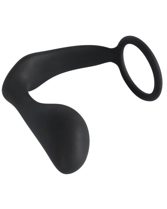 Ерекційне кільце - Black Velvets Ring & Plug Ерекційне кільце - Black Velvets Ring & Plug