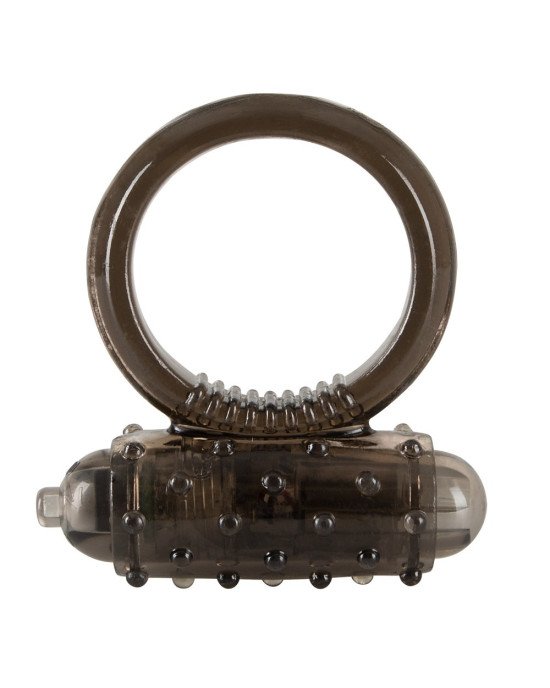 Ерекційне кільце - Vibro Ring Dark Silicon