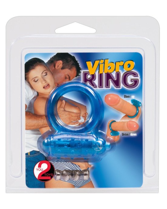 Ерекційне кільце - Vibro Ring Silikon Blue Ерекційне кільце - Vibro Ring Silikon Blue
