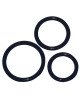 Ерекційні кільця - Silicone Cock Ring Set, 3 шт. Ерекційні кільця - Silicone Cock Ring Set, 3 шт.