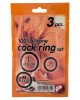 Ерекційні кільця - Silicone Cock Ring Set, 3 шт. Ерекційні кільця - Silicone Cock Ring Set, 3 шт.