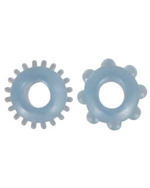 Ерекційні кільця - Cock Ring Set, 2 шт. Ерекційні кільця - Cock Ring Set, 2 шт.