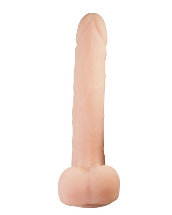 Фалоімітатор з мошонкою - Nature Skin Big Dong Фалоімітатор з мошонкою - Nature Skin Big Dong