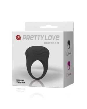 Ерекційне кільце - Pretty Love Bertram Penis Ring Black Ерекційне кільце - Pretty Love Bertram Penis Ring Black