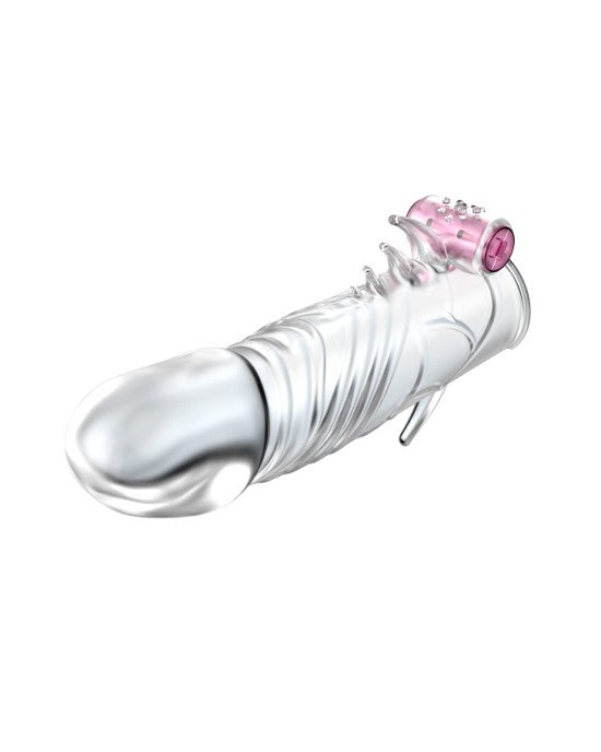 Насадка на член - Penis Sleeve With Vibration, 13 см