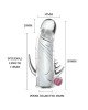 Насадка на член - Penis Sleeve With Vibration, 13 см
