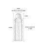Насадка на член - Penis Sleeve, 14 см Насадка на член - Penis Sleeve, 14 см