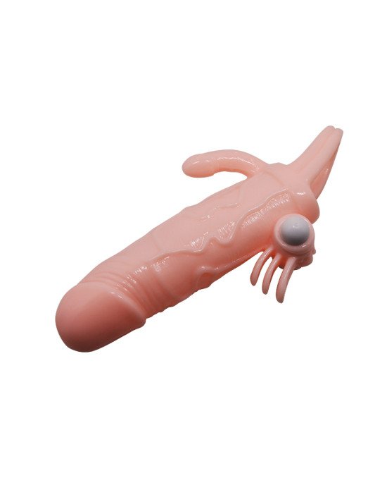 Насадка на член - Brave Man Vibrating Penis Sleeve Flesh Насадка на член - Brave Man Vibrating Penis Sleeve Flesh