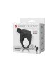 Ерекційне кільце - Pretty Love Stimulating Tonguo Penis Ring Black Ерекційне кільце - Pretty Love Stimulating Tonguo Penis Ring Black