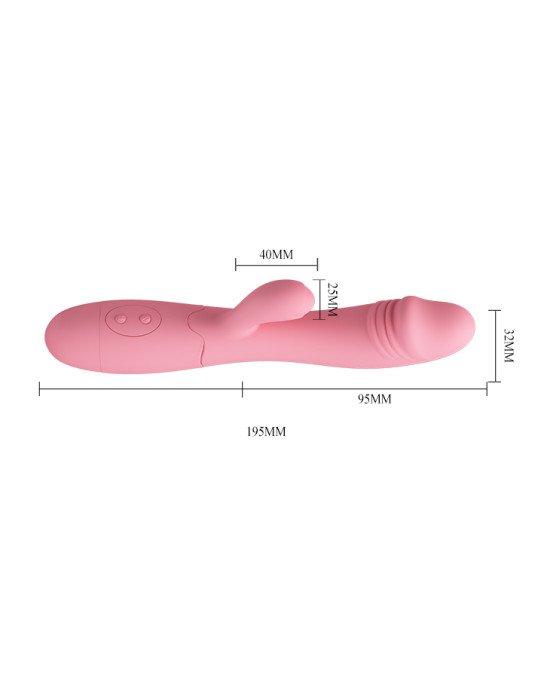 Hi-tech вібратор - Pretty Love Snappy Vibrator Flesh Hi-tech вібратор - Pretty Love Snappy Vibrator Flesh