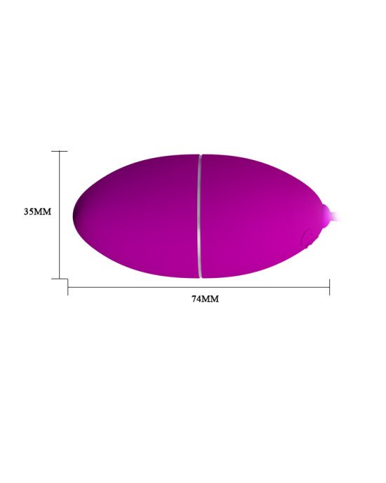 Віброяйце - Pretty Love Hyper Egg Purple Віброяйце - Pretty Love Hyper Egg Purple