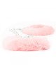 Наручники - Fetish Pleasure Fluffy Leg Cuffs Pink