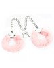 Наручники - Fetish Pleasure Fluffy Leg Cuffs Pink