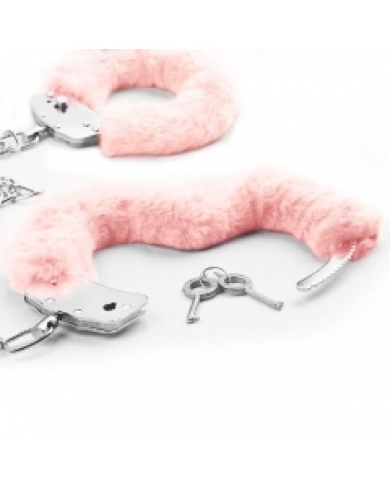 Наручники - Fetish Pleasure Fluffy Leg Cuffs Pink