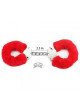Наручники - Fetish Pleasure Fluffy Hand Cuffs Red Наручники - Fetish Pleasure Fluffy Hand Cuffs Red