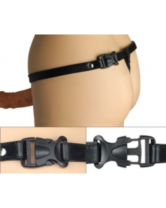 Порожнистий страпон - Vibrating Unisex Hollow Strap On 6.5 Порожнистий страпон - Vibrating Unisex Hollow Strap On 6.5