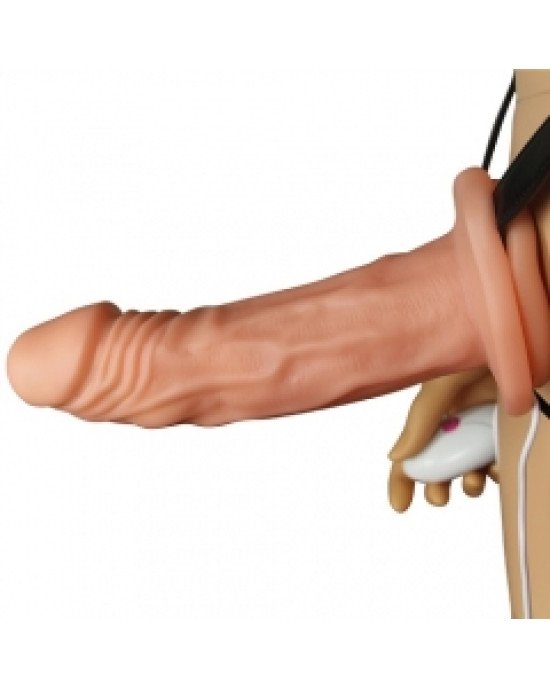Порожнистий страпон - Vibrating Unisex Hollow Strap On 6.5 Порожнистий страпон - Vibrating Unisex Hollow Strap On 6.5