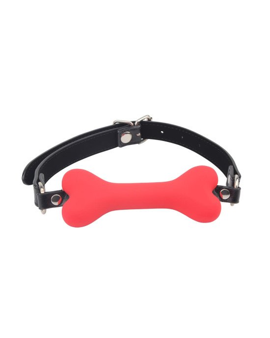 Кляп - Behave! Doggle Bone Bit Gag Red Кляп - Behave! Doggle Bone Bit Gag Red