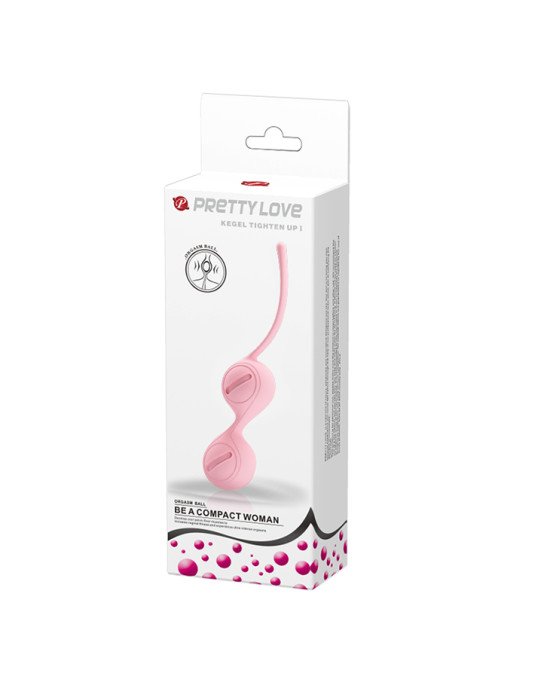Вагінальні кульки - Pretty Love Kegel Tighten Up I Light Pink Вагінальні кульки - Pretty Love Kegel Tighten Up I Light Pink