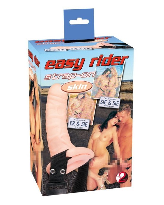 Чоловічий страпон - Easy Rider Strap On Flesh Чоловічий страпон - Easy Rider Strap On Flesh