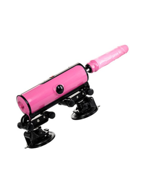 Секс-машина Pink-Punk, Motorlovers, ABS, рожевий, 36 см Секс-машина Pink-Punk, Motorlovers, ABS, рожевий, 36 см