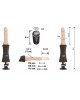 Секс-машина Handbang, Motorlovers, ABS, чорний, 44 см Секс-машина Handbang, Motorlovers, ABS, чорний, 44 см