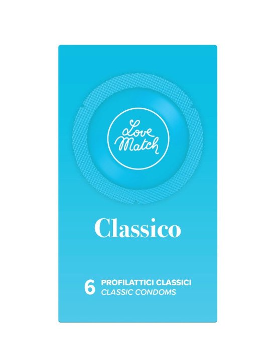 Презервативи - Classico (Classic), 54 мм, 6 шт.
