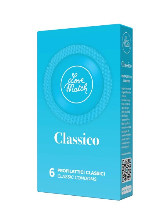 Презервативи - Classico (Classic), 54 мм, 6 шт.