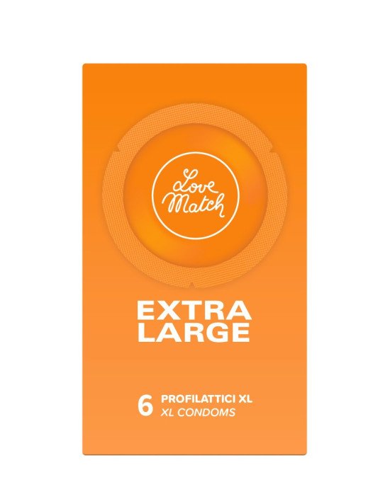 Презервативи - Extra Large, 57 мм, 6 шт. Презервативи - Extra Large, 57 мм, 6 шт.