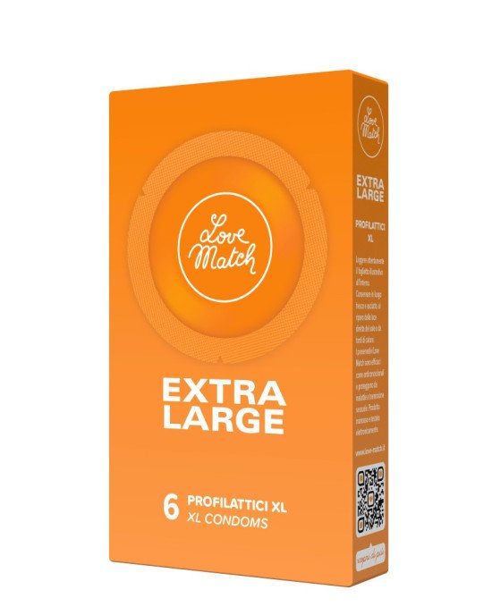 Презервативи - Extra Large, 57 мм, 6 шт. Презервативи - Extra Large, 57 мм, 6 шт.