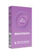 Презервативи - Resistente (Strong), 54 мм, 6 шт.
