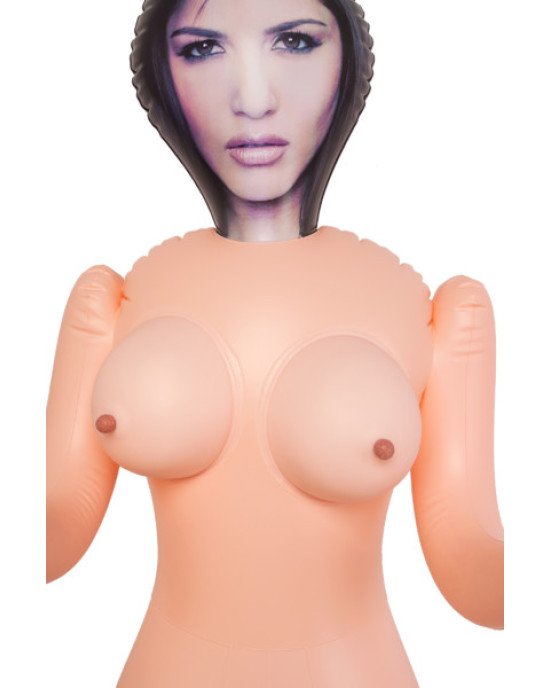 Лялька надувна Cassandra Toyfa Dolls-X, брюнетка, з двома отворами, 160 см Лялька надувна Cassandra Toyfa Dolls-X, брюнетка, з двома отворами, 160 см