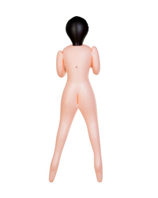 Лялька надувна Cassandra Toyfa Dolls-X, брюнетка, з двома отворами, 160 см Лялька надувна Cassandra Toyfa Dolls-X, брюнетка, з двома отворами, 160 см