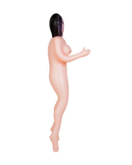 Лялька надувна Cassandra Toyfa Dolls-X, брюнетка, з двома отворами, 160 см Лялька надувна Cassandra Toyfa Dolls-X, брюнетка, з двома отворами, 160 см