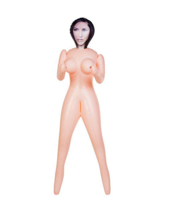 Лялька надувна Cassandra Toyfa Dolls-X, брюнетка, з двома отворами, 160 см Лялька надувна Cassandra Toyfa Dolls-X, брюнетка, з двома отворами, 160 см