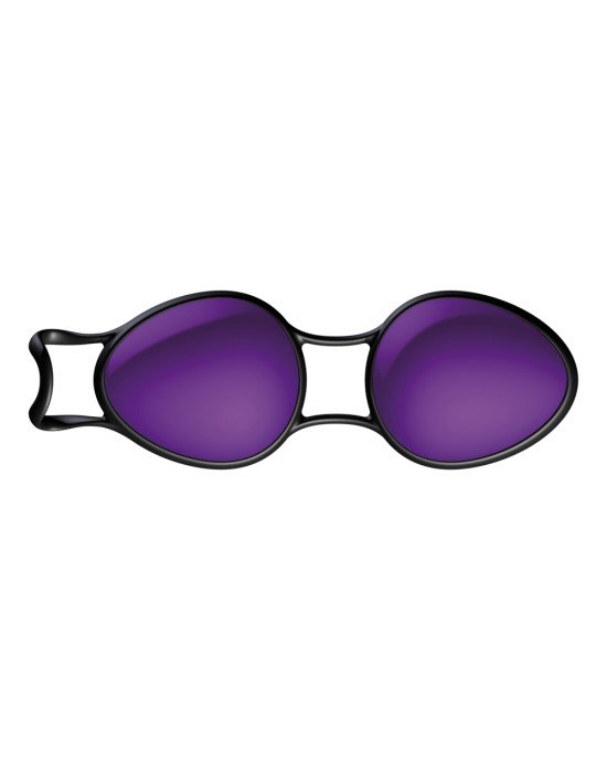 Вагінальні кульки - Joyballs Secret, purple/black Вагінальні кульки - Joyballs Secret, purple/black