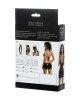 Плаття Glossy Julie з матеріалу Wetlook з червоною шнурівкою, чорне L Плаття Glossy Julie з матеріалу Wetlook з червоною шнурівкою, чорне L