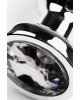 Silver anal plug TOYFA Metal with white round-shaped gem, length 9 cm, diameter 1,5-4 cm, weight 205 Silver anal plug TOYFA Metal with white round-shaped gem, length 9 cm, diameter 1,5-4 cm, weight 205