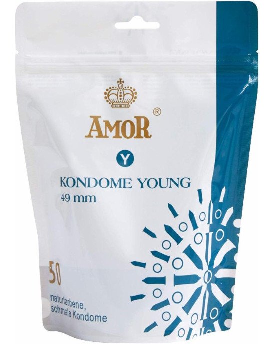 Презервативи - Amor Young, 50 шт. Презервативи - Amor Young, 50 шт.