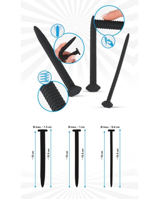 Стимулятори уретри - Screw Dilator Set Стимулятори уретри - Screw Dilator Set