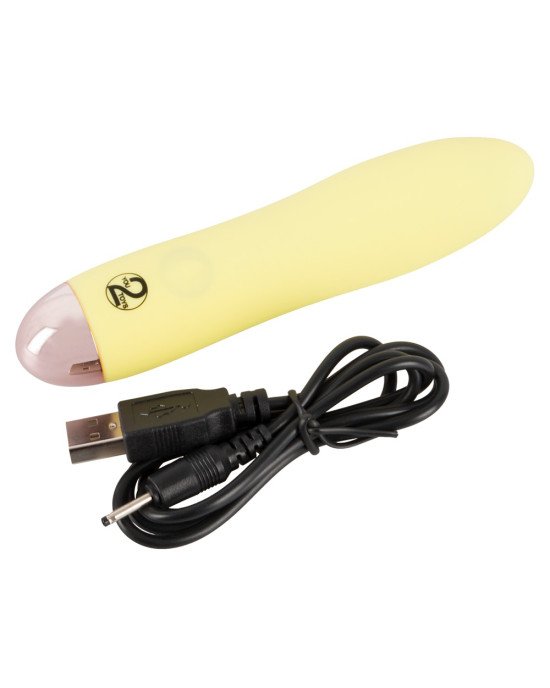 Вібратор - Cuties Mini Vibrator Yellow Вібратор - Cuties Mini Vibrator Yellow