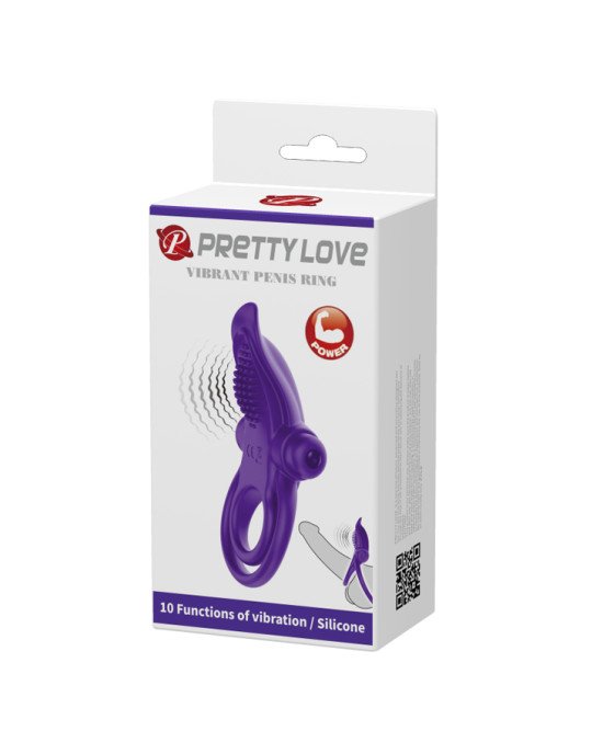 Ерекційне кільце - Pretty Love Vibrant Penis Ring Purple Ерекційне кільце - Pretty Love Vibrant Penis Ring Purple