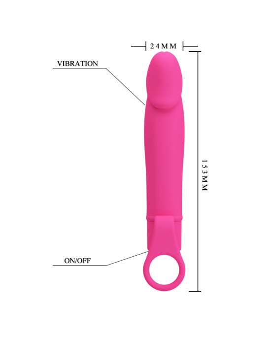Вібратор - Pretty Love Xiuhcoathl Vibrator Pink Вібратор - Pretty Love Xiuhcoathl Vibrator Pink