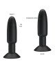 Анальна пробка - Pretty Love Beaded For Extra Pleasure Black Анальна пробка - Pretty Love Beaded For Extra Pleasure Black