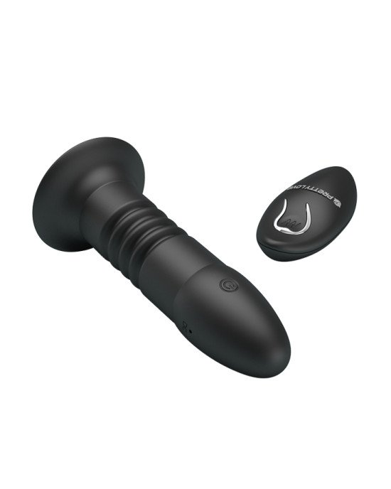 Анальна пробка - Pretty Love Magic Jingers Anal Plug Black Анальна пробка - Pretty Love Magic Jingers Anal Plug Black