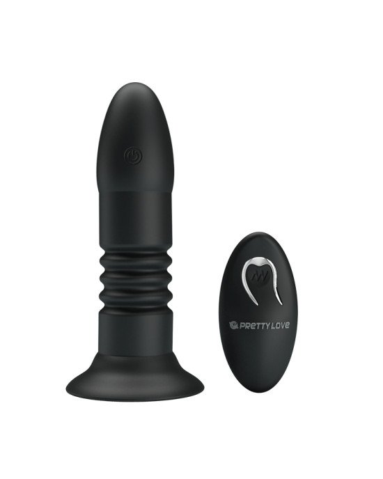 Анальна пробка - Pretty Love Magic Jingers Anal Plug Black Анальна пробка - Pretty Love Magic Jingers Anal Plug Black