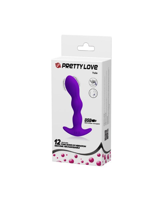 Анальна пробка - Pretty Love Yale Anal Plug Purple Анальна пробка - Pretty Love Yale Anal Plug Purple